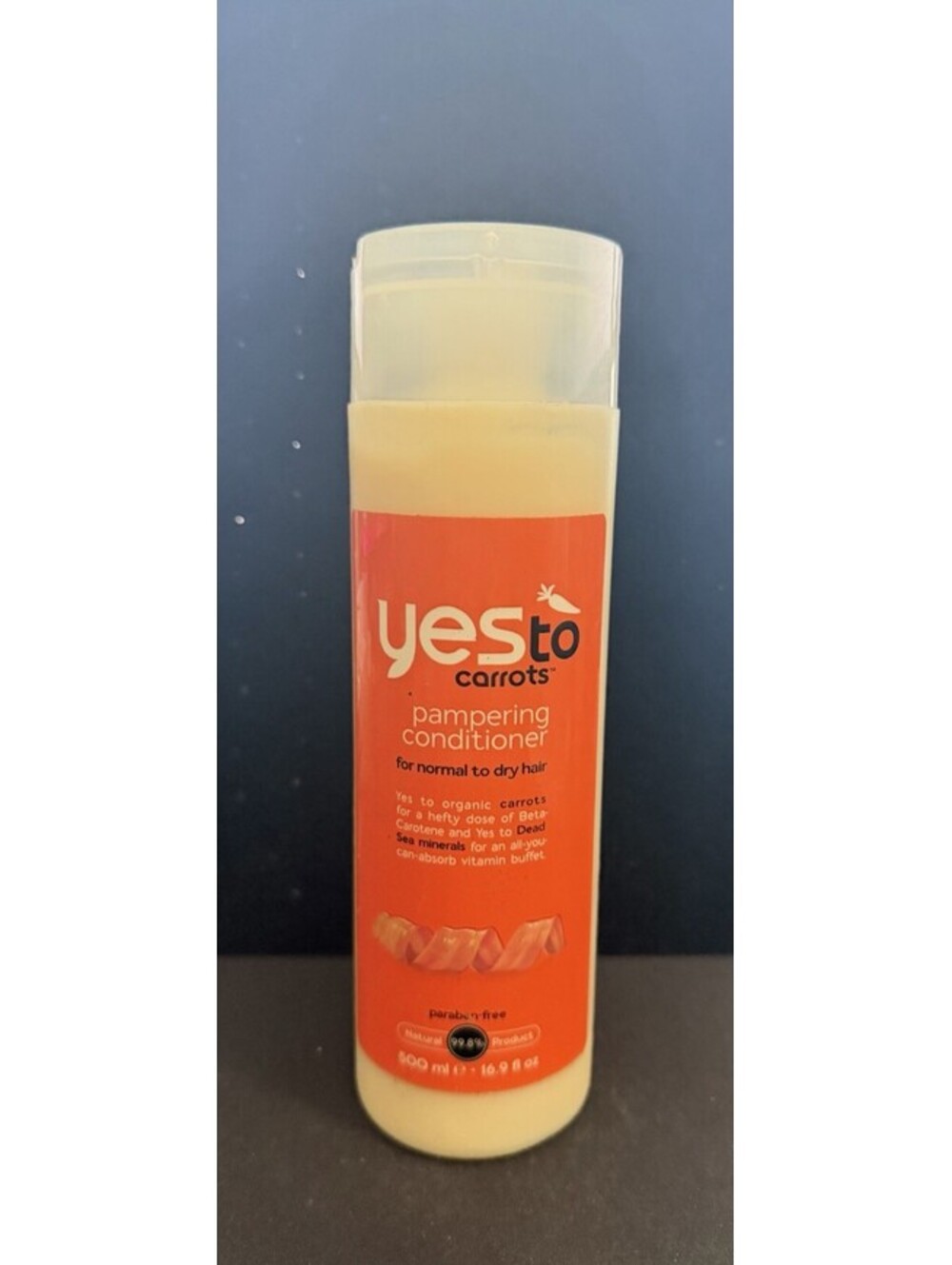 Yes To Carrots Pampering Conditioner - 16.9 Oz Organic, Rare, Discontinued, HTF